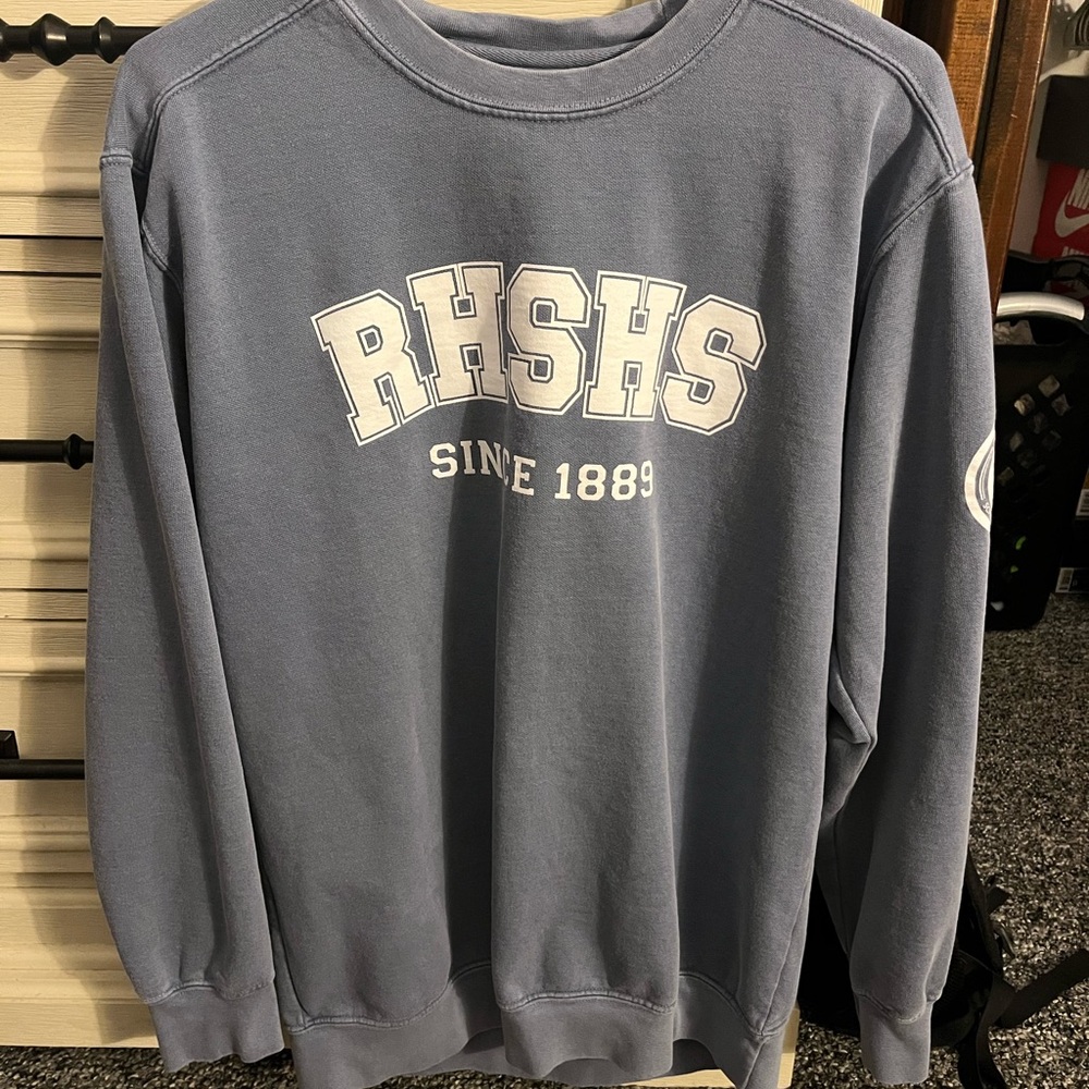 Blue Crewneck Sweater